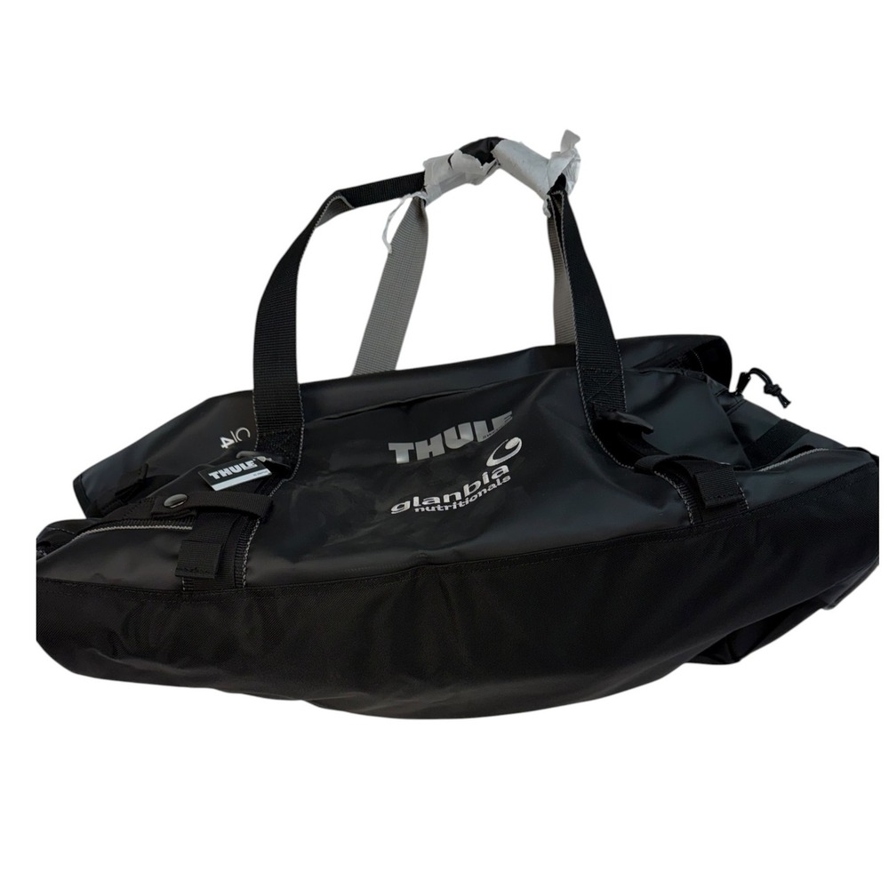 Thule Chasm 40L Duffel Bag Backpack Black Small Weather Resistant 2-in-1 NWTs - Picture 1 of 7